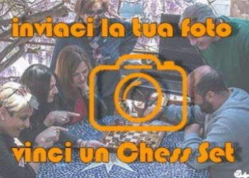 Inviaci una foto e vinci un chess set artigianale!